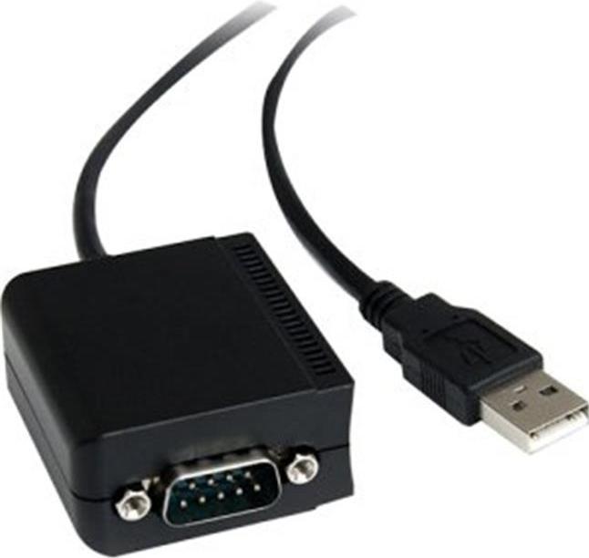 Image du produit StarTech 1 Port USB Vers Câble Série (0.20 m)