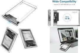 Produktbild LogiLink Festplattengehäuse 2,5", HDD/SSD, USB 3.0, werkzeuglos (2.5")