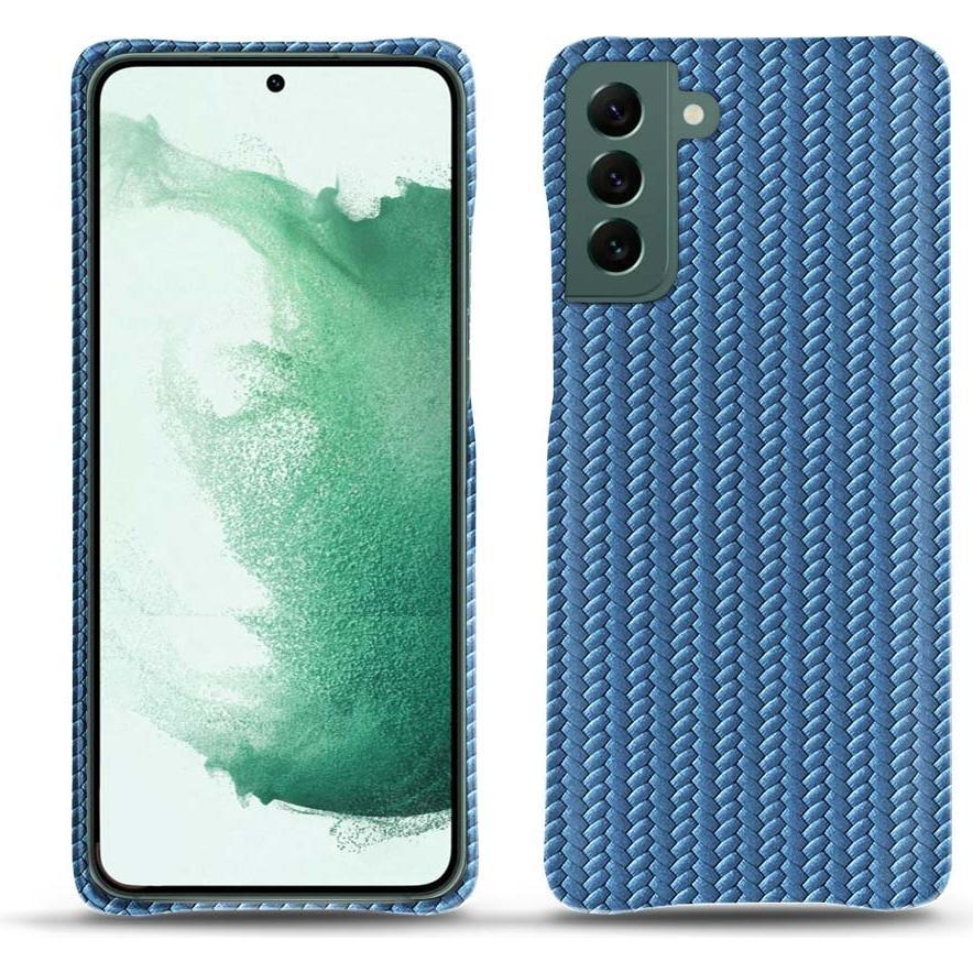 Noreve Lederschutzhülle (Samsung Galaxy S22+ 5G), Smartphone Hülle, Blau