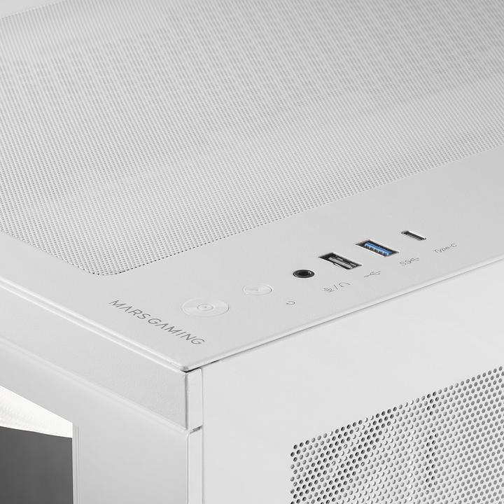 Actual product image Mars Gaming Mc3tcorelcdmw (mATX, Mini-ITX)