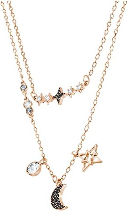 Produktbild Swarovski Glowing Moon Halskette (Metall, 40 cm)