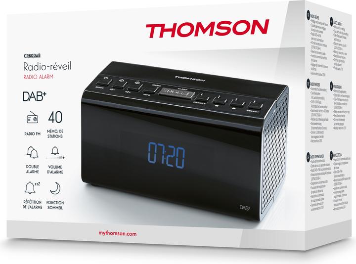 Image du produit Thomson Réveil CR50DAB Réveil numérique