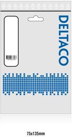 Produktbild Deltaco AD-8 - 3.5mm - Männlich - 2 x 3.5mm - Weiblich - 0,1 m - Schwarz (Klinkenadapter)