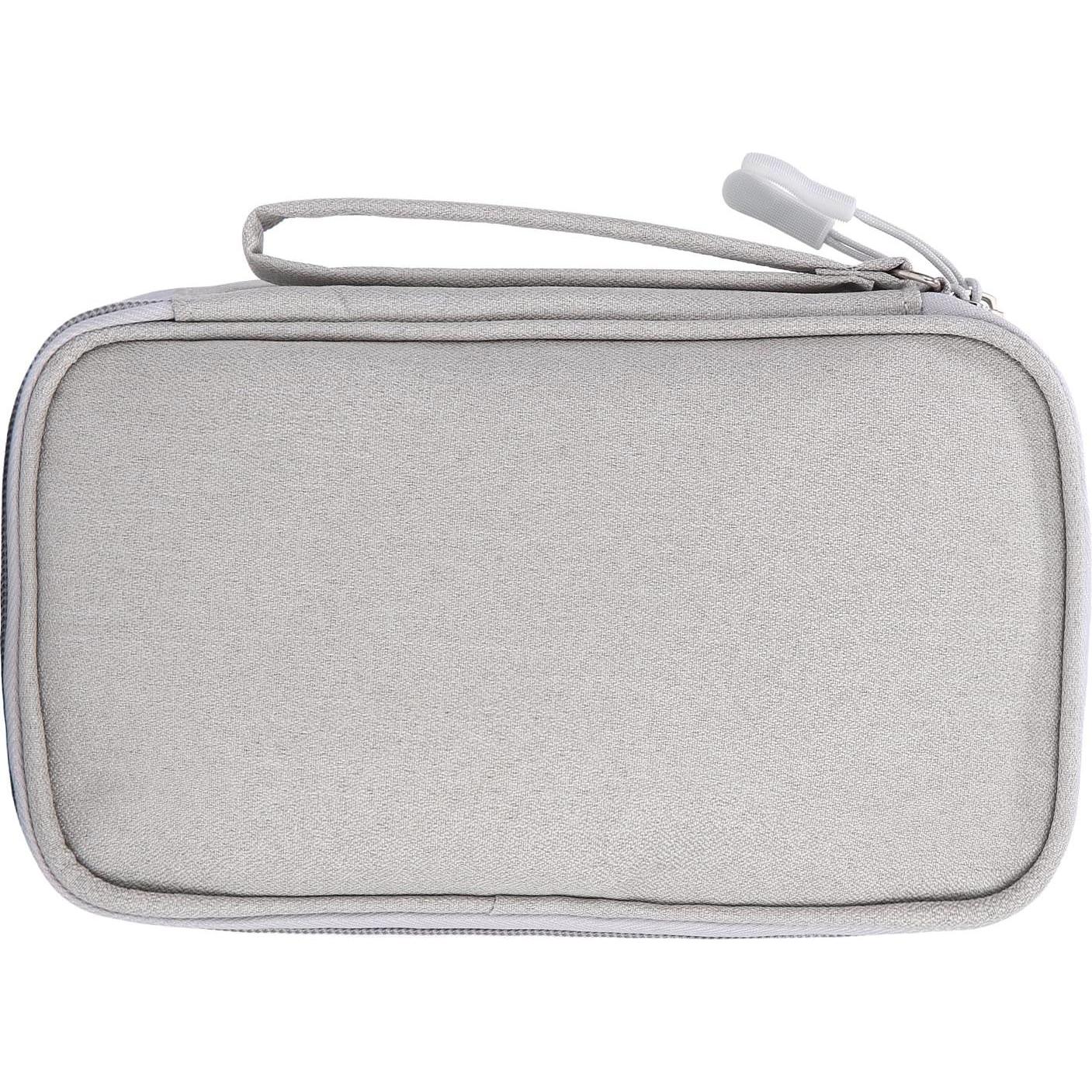 Elektronik Organizer Tasche - Kabeltasche Für Ladegeräte & Zubehör, Beige