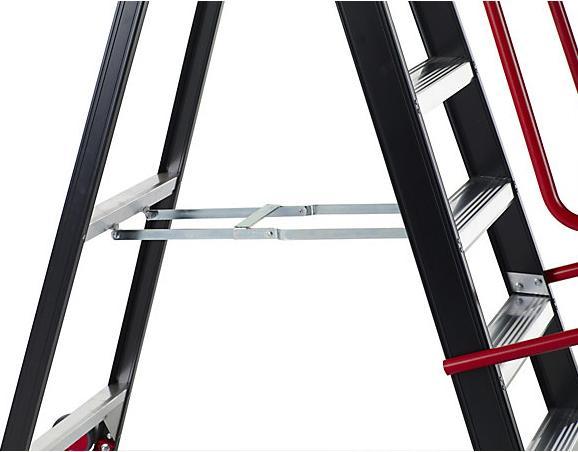 Image du produit kaiserkraft Échelle mobile de stockage et de rayonnage (Échelle à plate-forme)