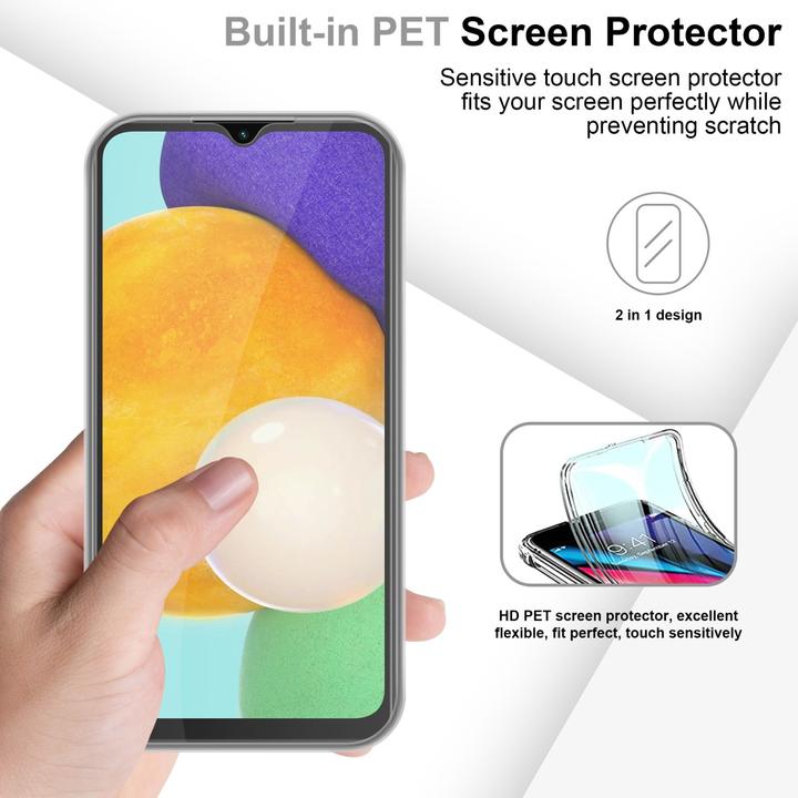 Produktbild Cadorabo TPU 360 Grad Case Hülle (Samsung Galaxy A13 5G)