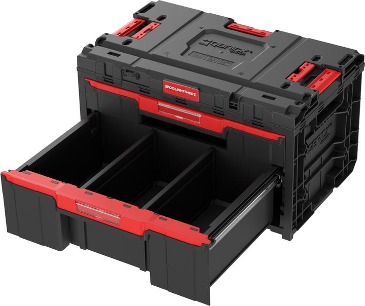 Tool Brothers Toolbrothers RHINO XXL Drawer 2 Plus ECO Toolbox Werkzeugkoffer 587 x 380 x 340 mm 9 l 20 l mit