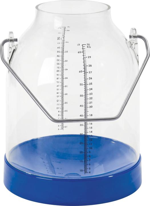 Kerbl 151051 Melkeimer blau, Bügelhöhe 143mm