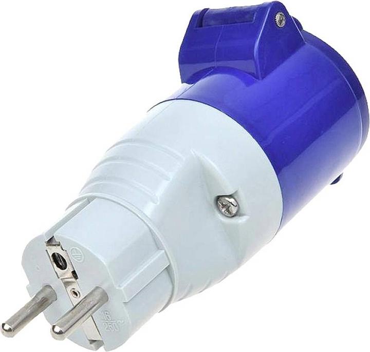 Produktbild ProPlus Adapter Kupplung von Schuko nach CEE (CEE 7/4)
