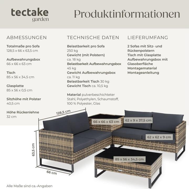 Produktbild tectake Ostuni