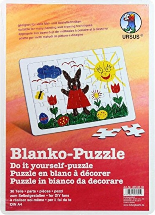 Actual product image Ursus Blank Puzzle (30 pieces)