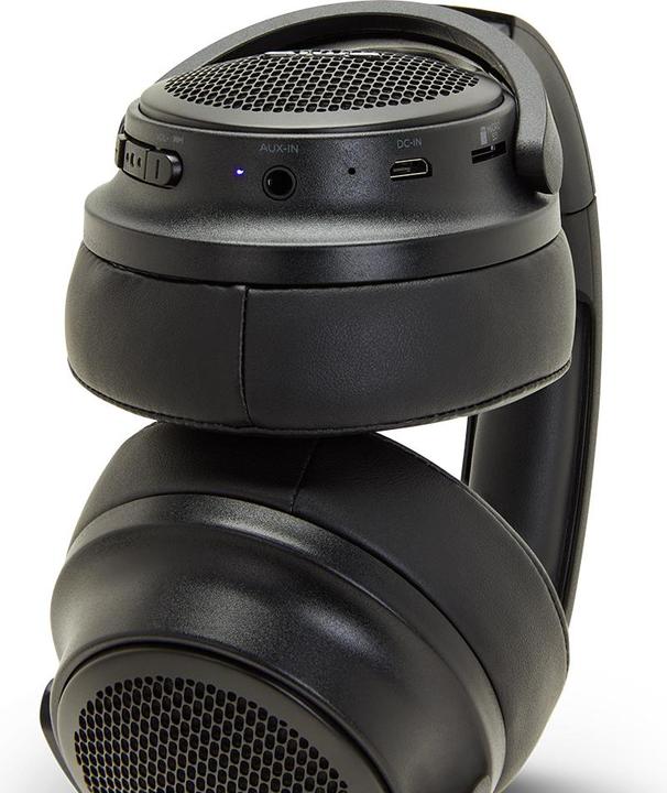 Immagine prodotto Aiwa Cuffie On-Ear Bluetooth HST-250BT con HyperBass, nero UE (12 h, Cablato, Senza fili)