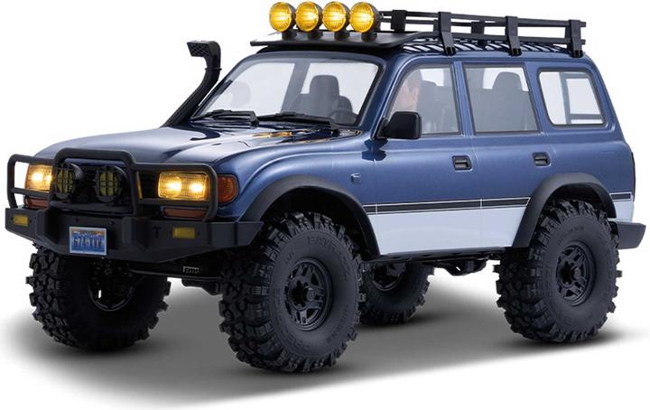 FMS Toyota Land Cruiser 80 1:10 Pro blau - Crawler RS 2.4GHz (RTR Prêt à fonctionner)