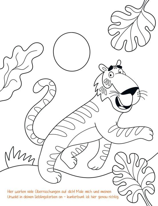 Produktbild Der achtsame Tiger: Mein Malbuch