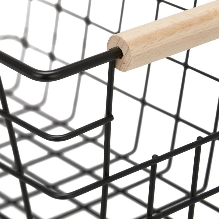 Actual product image Relaxdays 3x wire basket (3 x, 31 x 21 x 16 cm)