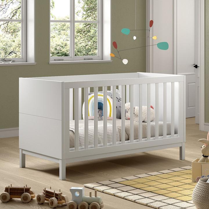 Image du produit Vipack Babyzimmer Eva 4-teilig Set 70 (Lit de bébé, Armoires pour enfant, Unité de changement)