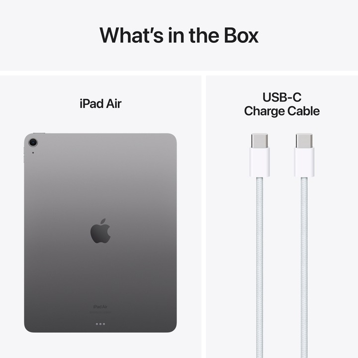 Productafbeelding Apple iPad Air 13 2024 (M2) (Alleen WLAN, 13", 512 GB, Ruimte grijs)