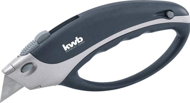 kwb Professional trapezoid bladescarpet knife closed handle (Cutters)