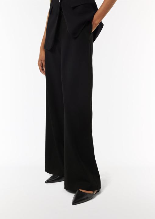 Actual product image Comma Hose Fliessende Hose mit Wide Leg und Bundfalte (36)