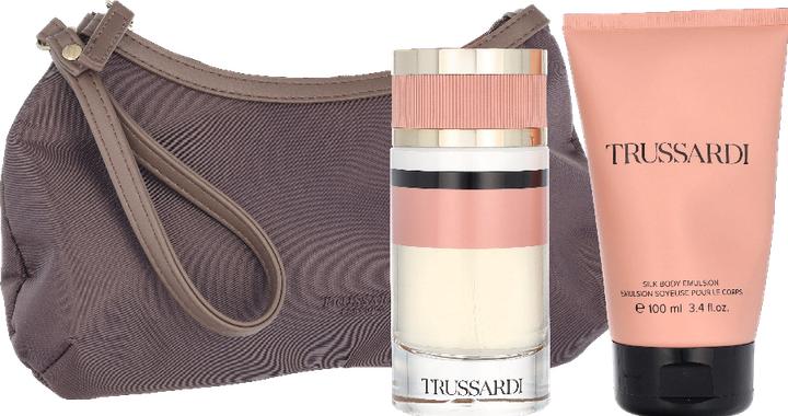 Trussardi Feminine Set Women Eau De Parfum 90ml Vaporizer Body Lotion 100ml Bag