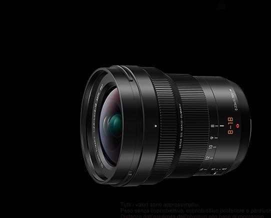 Productafbeelding Panasonic 8-18mm f/2.8-4.0 ASPH. (Micro Vier Derde, Micro Vier Derde)