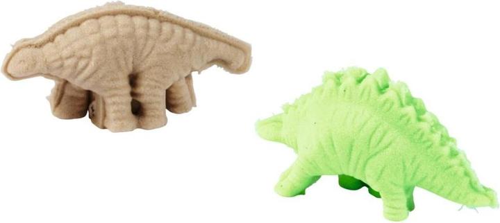 Actual product image Simba 106344621 Art and Fun Play Sand Set Dinosaurs, 3X 200g Sand, Platform, 4X Dino 3D Shape, Fos