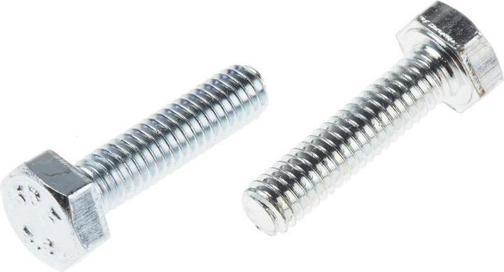 Actual product image RS PRO Screws hexagonal galvanized M4x16mm (100 Screws per piece, 4 x 16 mm)