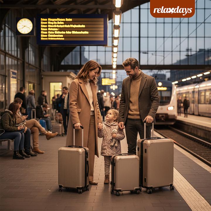 Image du produit Relaxdays Ensemble 3 valises (110 l)