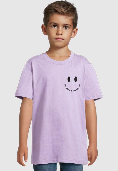 Produktbild Merchcode Kids Good Vibes Club Front for Light - Basic Tee - 184965 (110, 116)