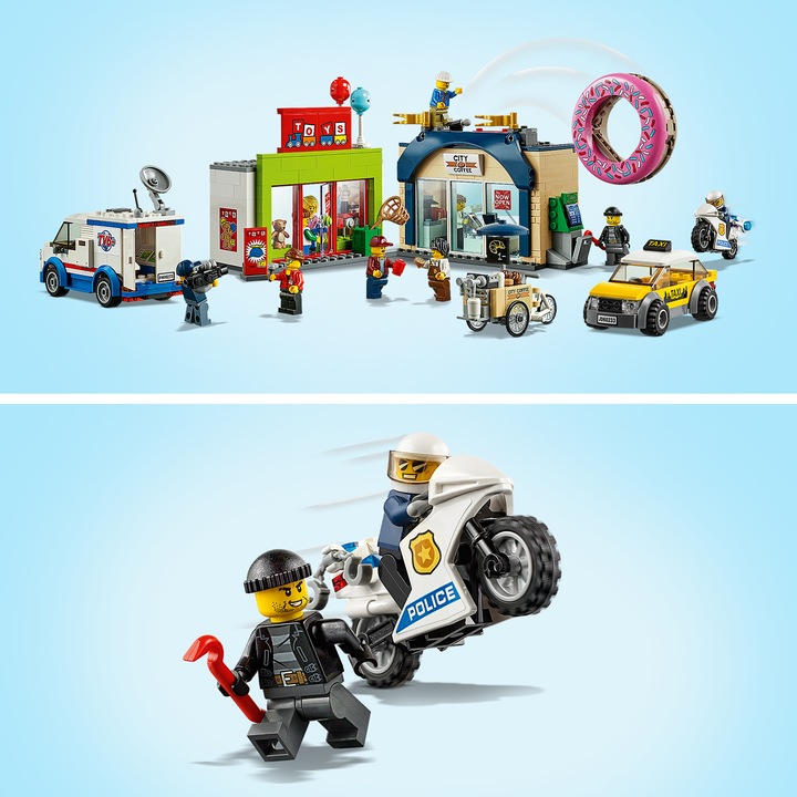 Actual product image LEGO Great Donut Shop Opening (60233, LEGO City)