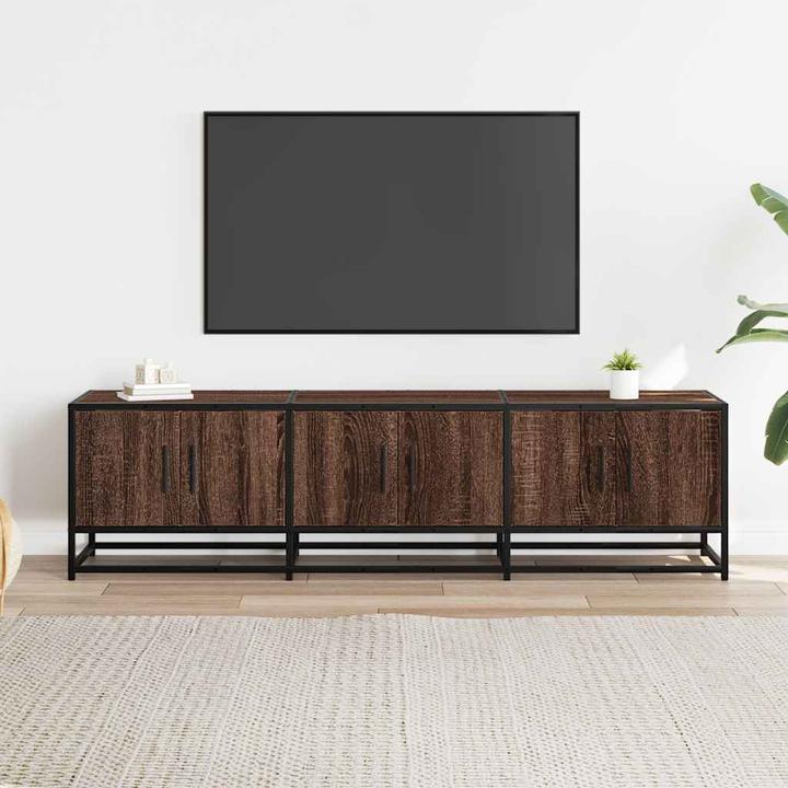 Immagine prodotto VidaXL Mobile TV Mobile TV basso Tavolo TV Aspetto rovere marrone (150 x 35 x 41 cm)