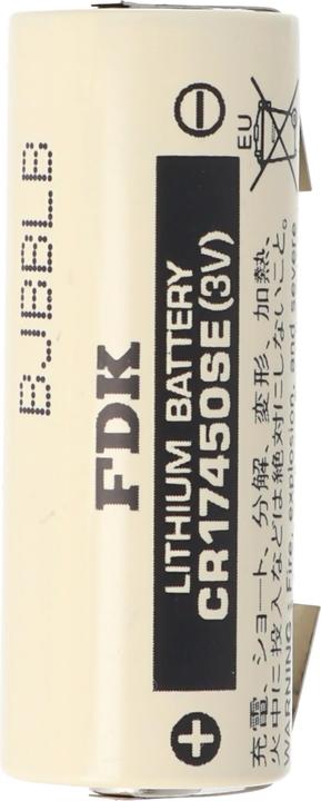 Actual product image FDK Batterie CR17450SE Size A, mit Lötfahne U-Form (1 pcs., A, 2500 mAh)