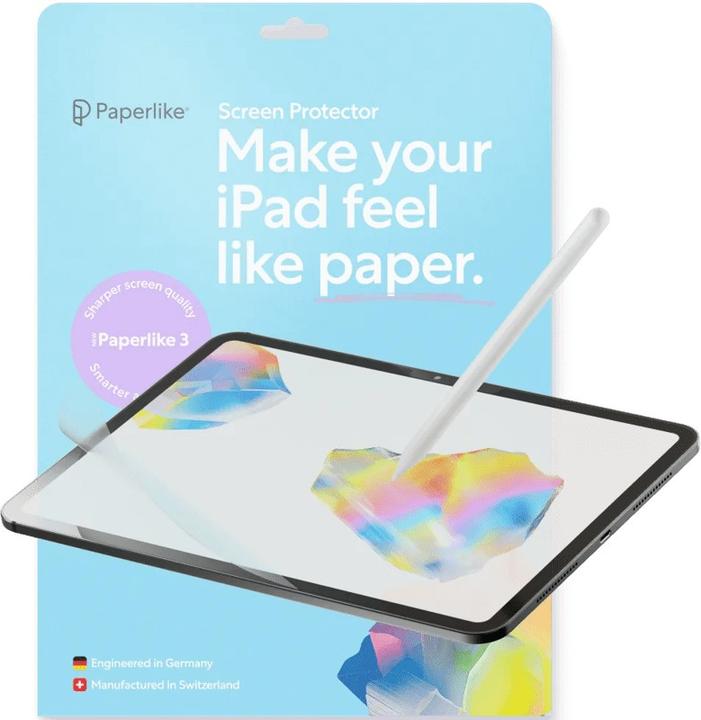 Immagine prodotto Paperlike 3 Pellicola di protezione del display (2 pz., Apple iPad Air 11 2024, Apple iPad Air 11 2025)