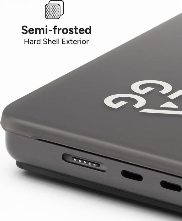 Immagine prodotto Zagg Hard Case Apple Macbook Pro 13 M2/M1/2020 Frosted Black (12.99", Apple)