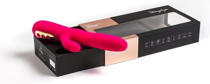 Immagine prodotto Langloys Rotatorvibrator Mit Klittoris-Stimulator Nyx Fuchsia