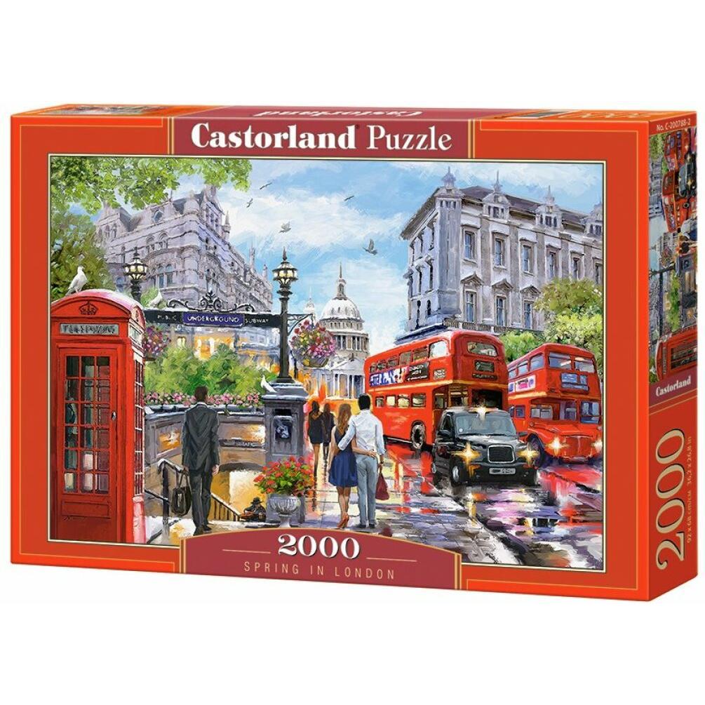 Castorland Spring in London Puzzlespiel (e) Stadt (2000 Teile)