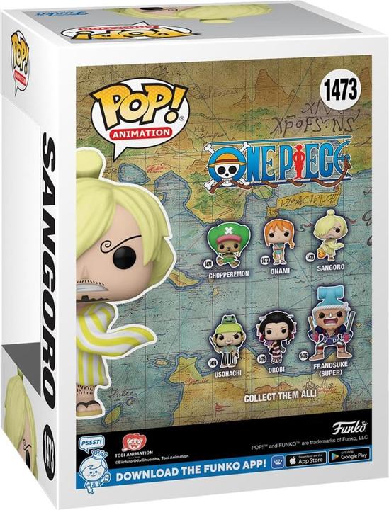 Actual product image Funko One Piece Figur Sangoro