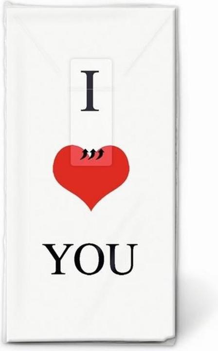 Immagine prodotto Paper + Design Fazzoletti Love affair 1 pezzo