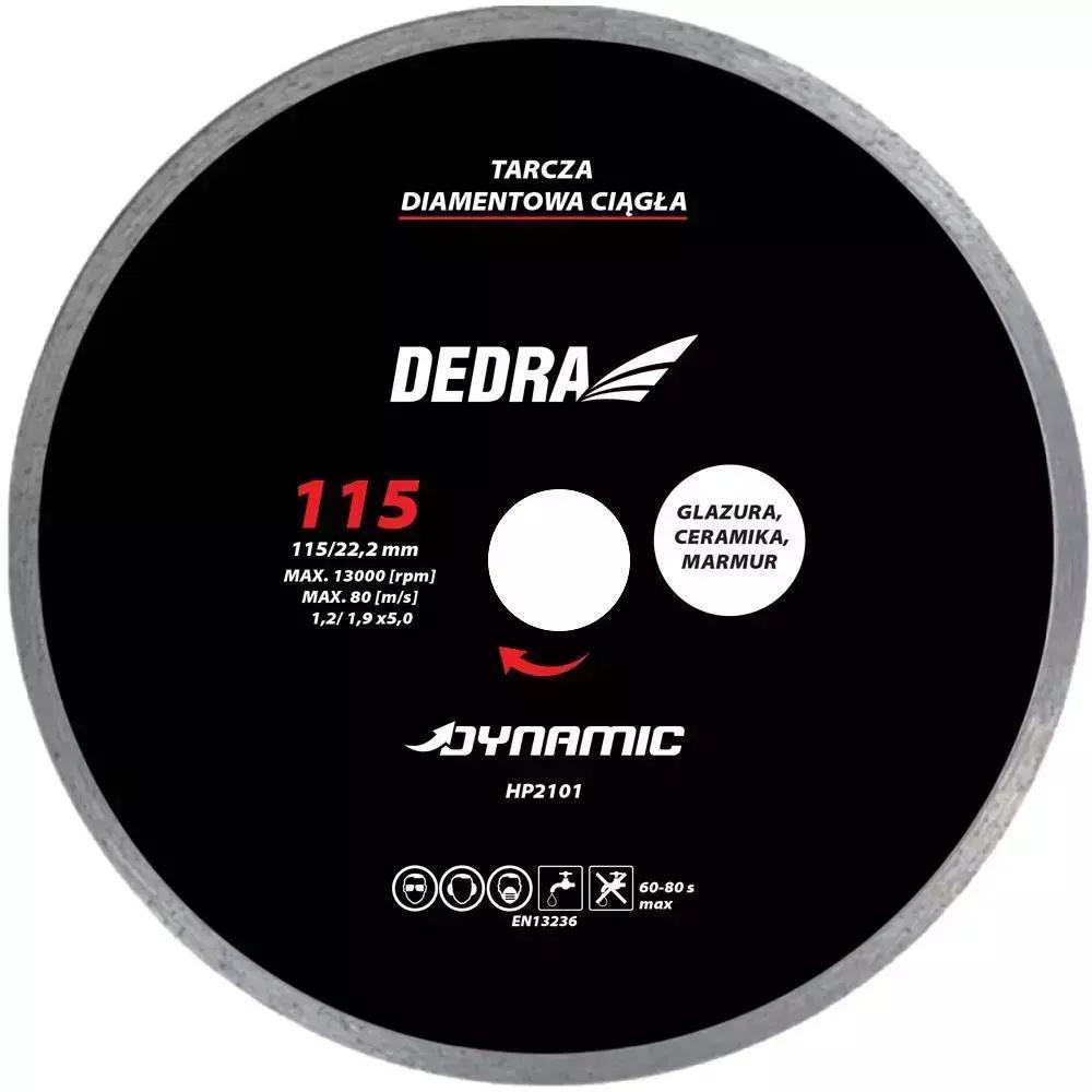 Dedra, Sägeblatt, Dynamische 180 mm 25,4 mm durchgehende Diamanttrennscheibe (HP2104E)