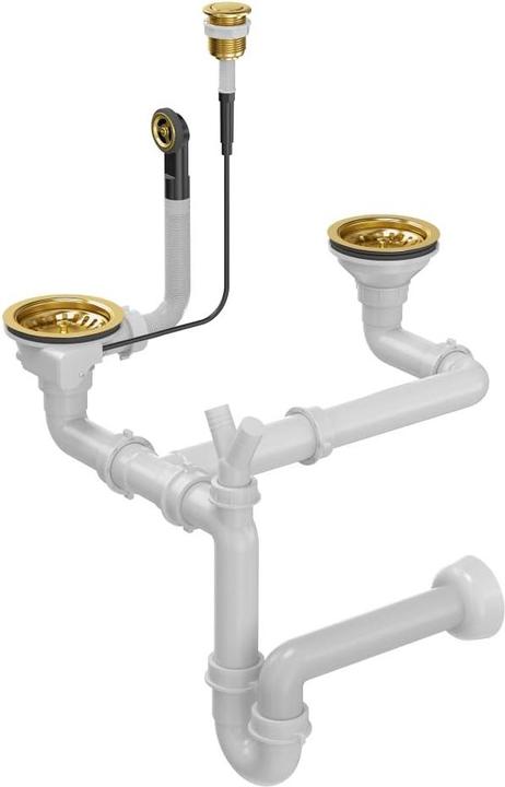 Actual product image Q Company SINK QUADRON MORGAN 156 (HB8224U7-G1 P2O) (78 cm, 50 cm)