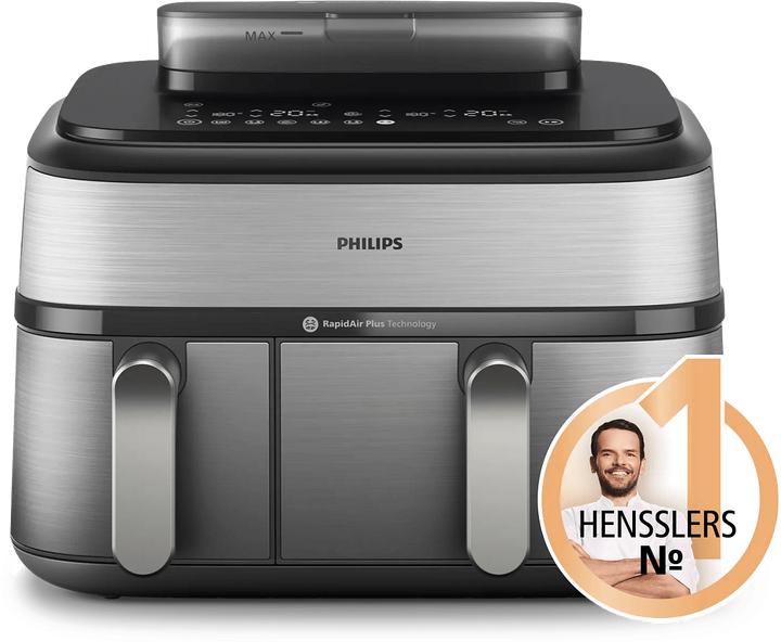 Philips Steam Airfryer Dual Basket NA555/09