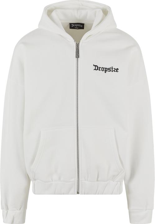 Produktbild Dropsize Super Heavy Oversize Blank Zip Hoodie - 124671 (M)