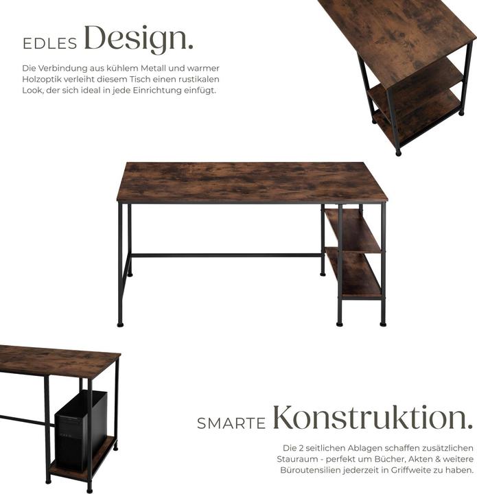 Immagine prodotto tectake Donegal (140 x 60 x 76,5 cm)