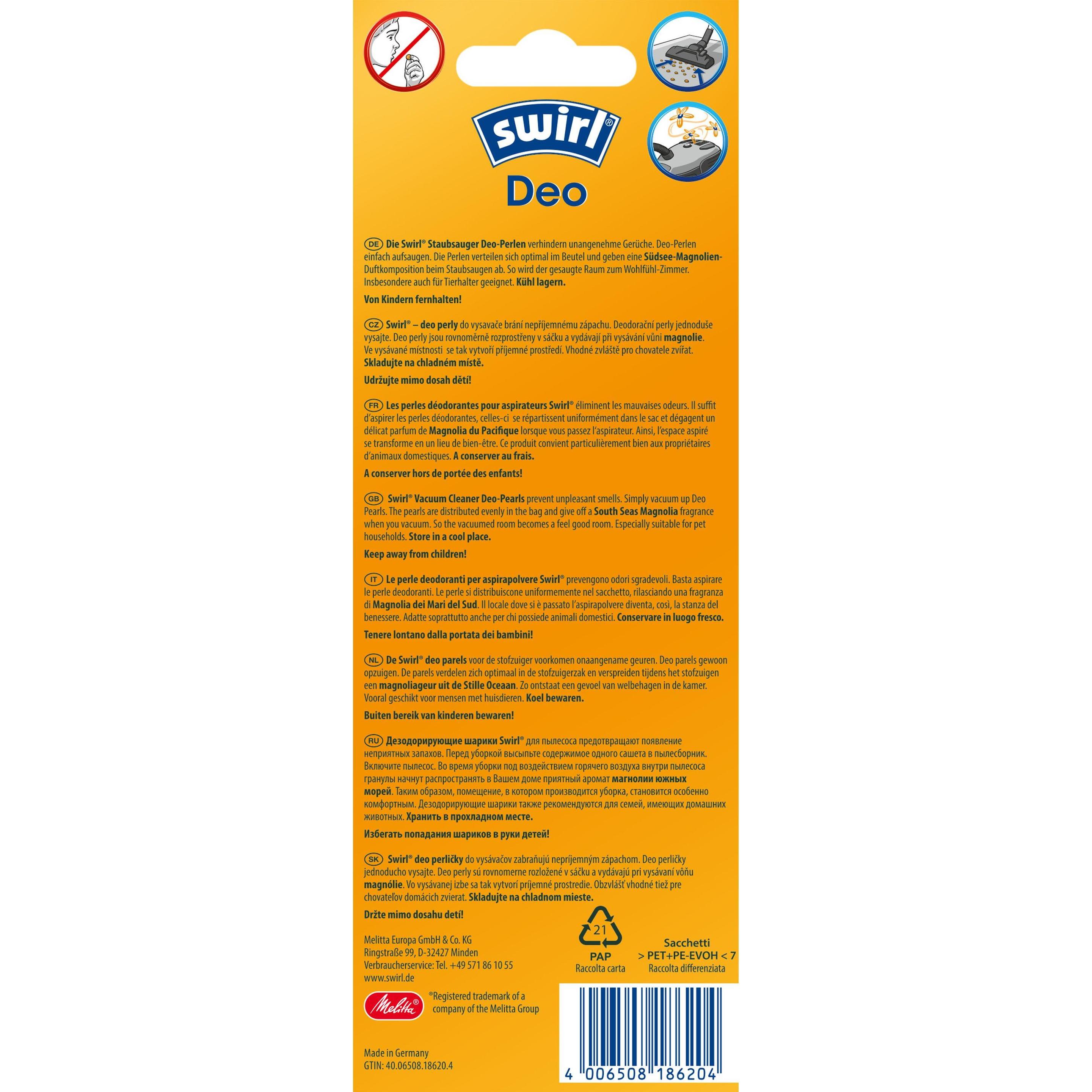 Thumbnail - Swirl Deo Perlen Südsee Magnolie, Staubsauger Zubehör, Pink