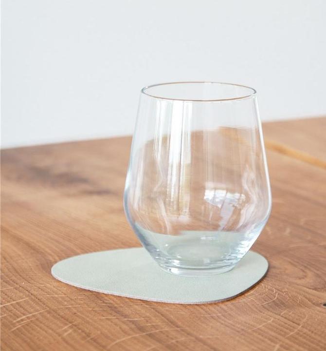 Produktbild Lind DNA Glasuntersetzer Curve Nupo Olive Green 11x13cm (1 x, Glasuntersetzer)