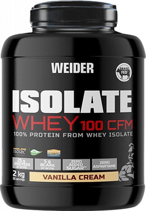 Produktbild Weider Isolate Whey 100 CFM (2000 g, Vanille)
