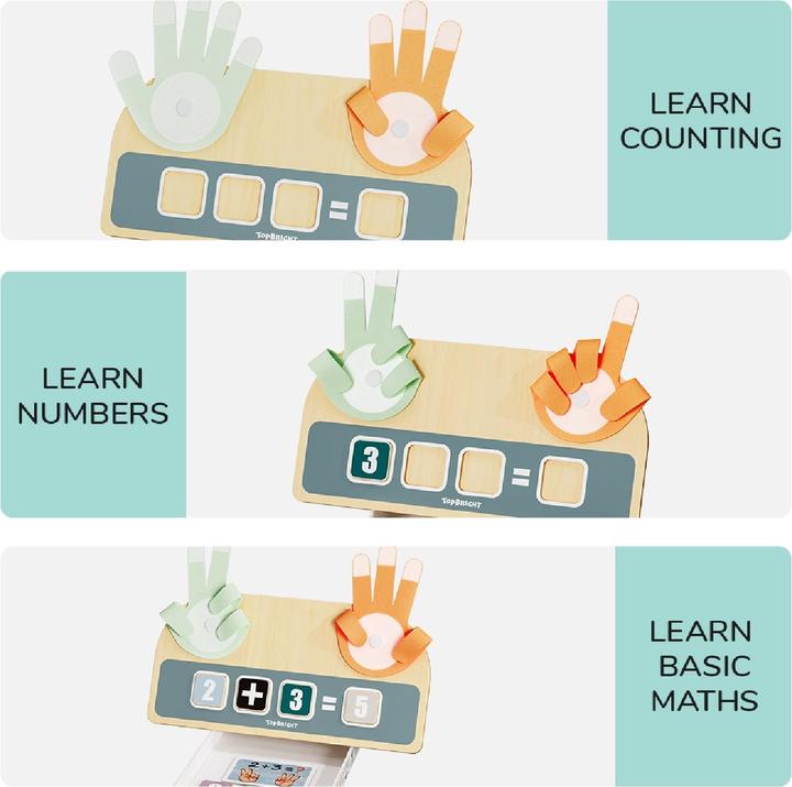 Immagine prodotto Topbright Toys Top Bright Finger Math per 3+ anni 1211212023De0001