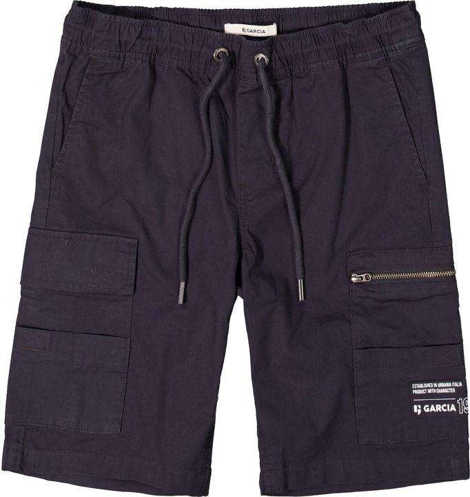 Produktbild Garcia dunkele Cargoshorts mit elastischem Taillenbund (134)