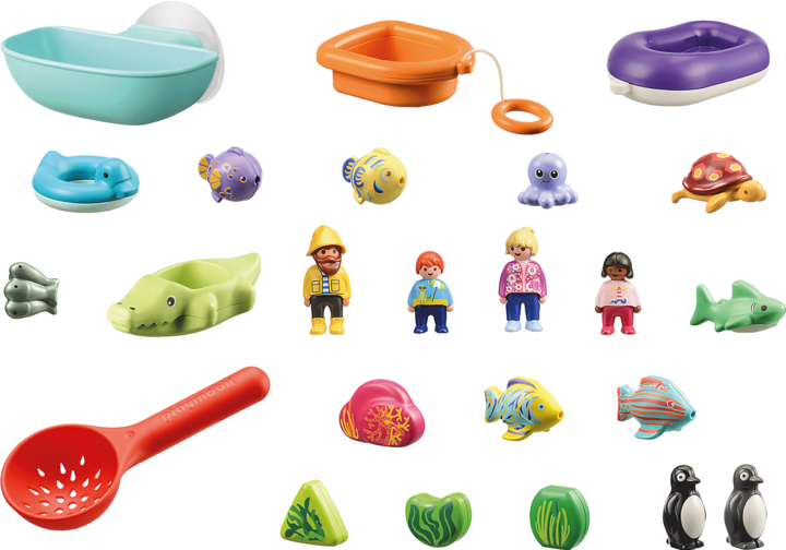 Actual product image Playmobil 1.2.3 Aqua
