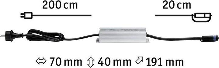 Actual product image Paulmann Plug & Shine Power Supply